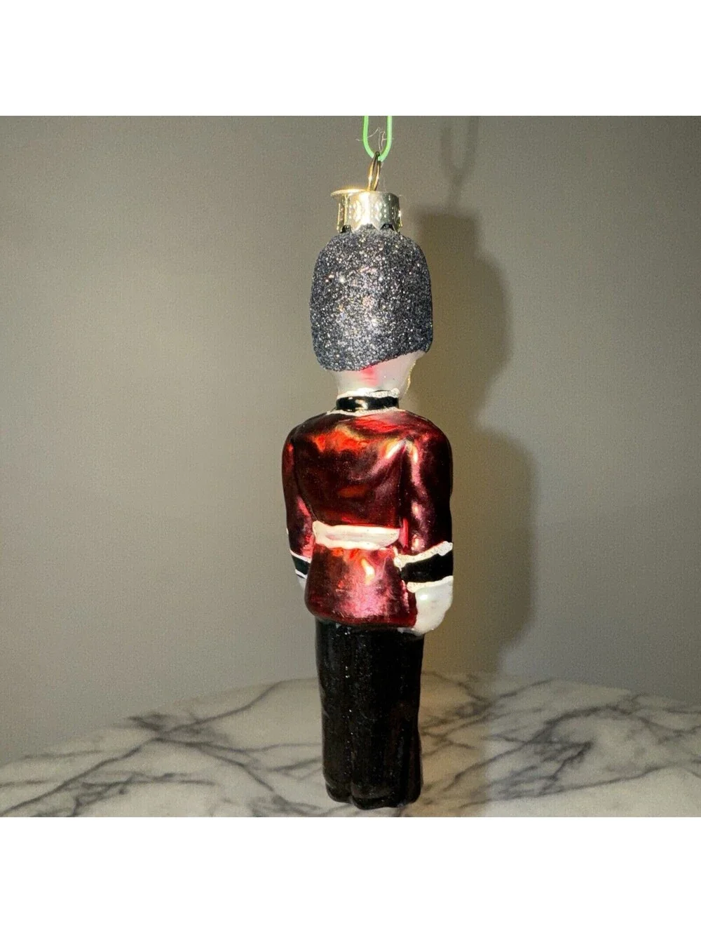 Bloomingdale's Glass Blown Queens Guard Ornament 5